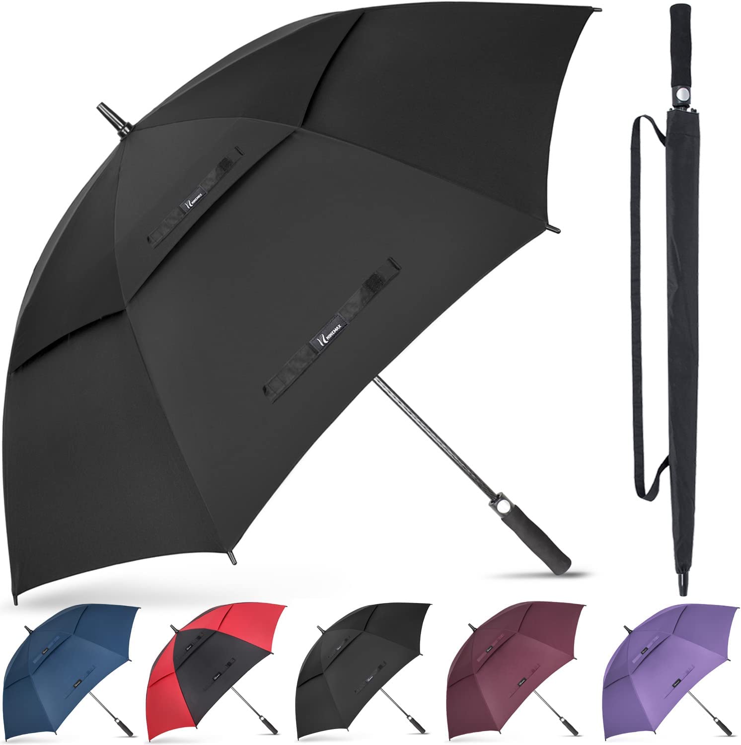 how large is a golf umbrella