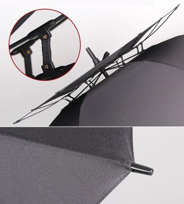 custom golf umbrella with double layer logo windproof & promotional