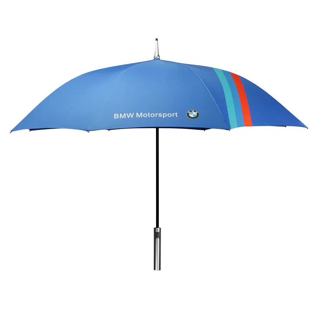 bmw custom golf umbrella with auto stick and logo printing