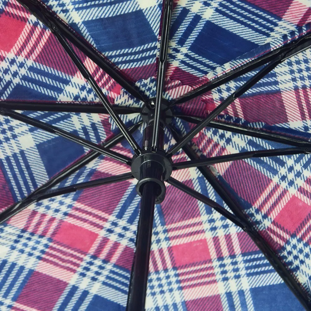 custom logo printed manual open 3 fold umbrellas factory direct