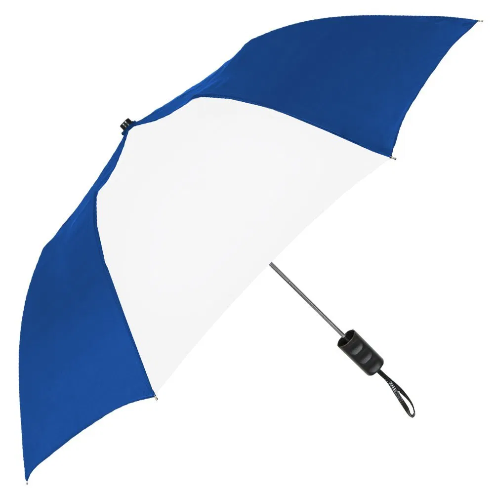 custom mixed color promotional automatic 2 fold umbrella factory china