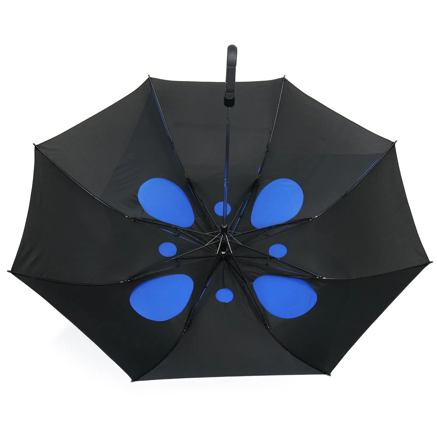 compact 2 fold hiking umbrella clip backpack