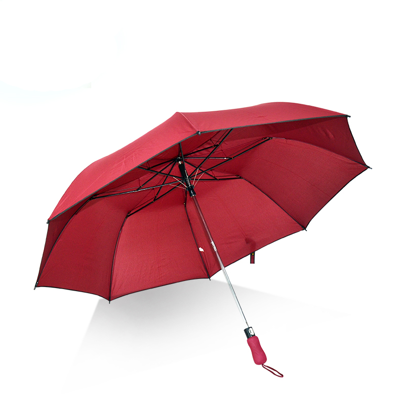 custom large logo golf umbrella with eva foam handle