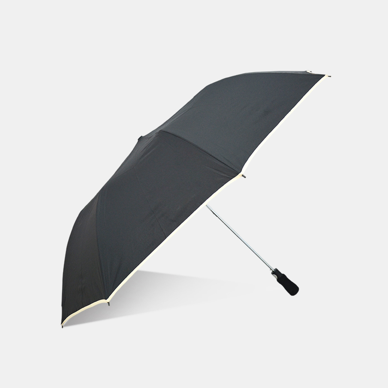 custom logo 56" large automatic folding golf umbrella for business