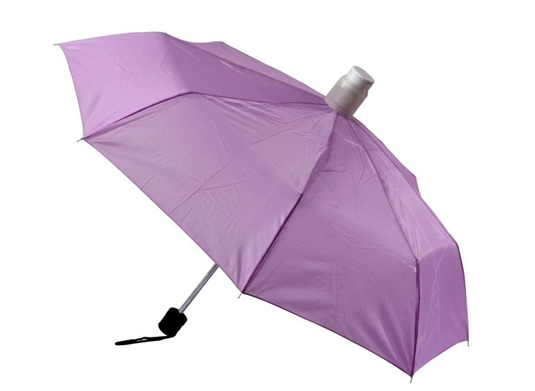 custom logo printed folding umbrella with telescopic plastic cover
