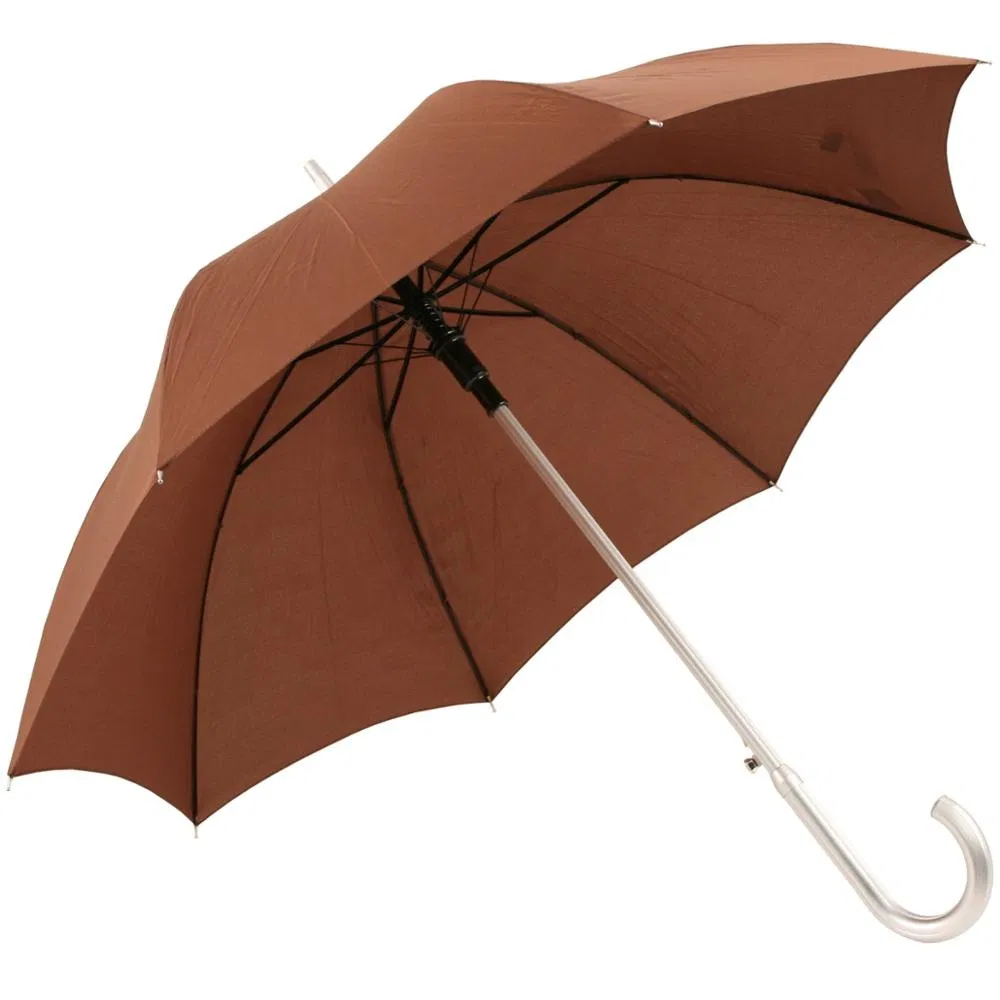 custom aluminum automatic open parasol for outdoor promotions
