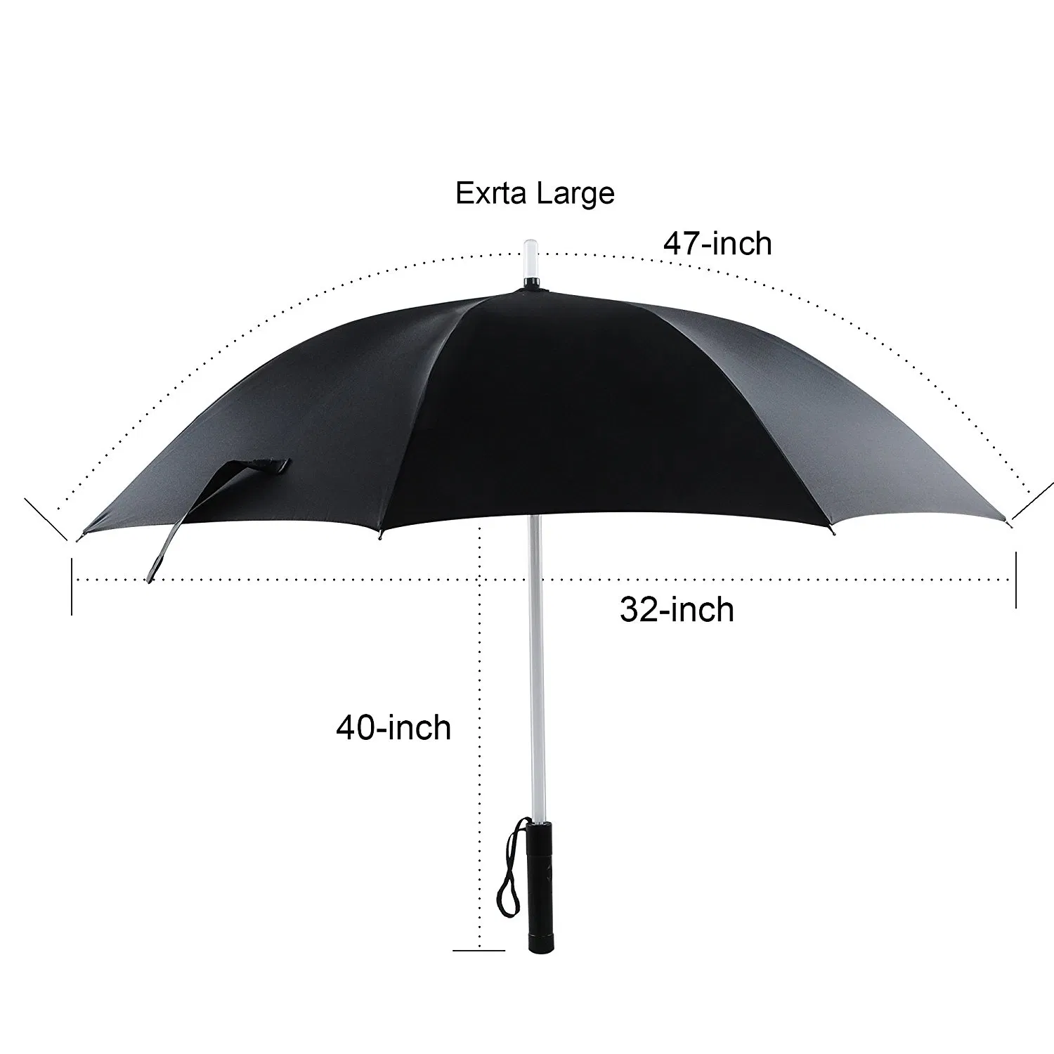 custom christmas led umbrella wholesale promotional gift for camping