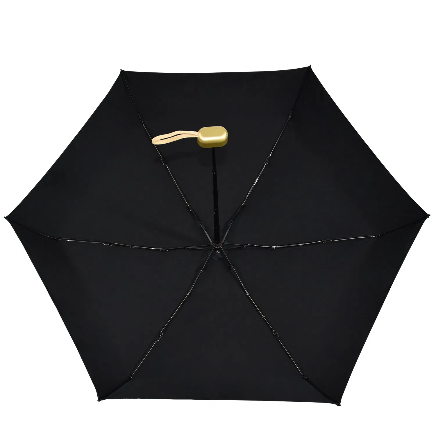 custom black compact umbrella | china factory promotional