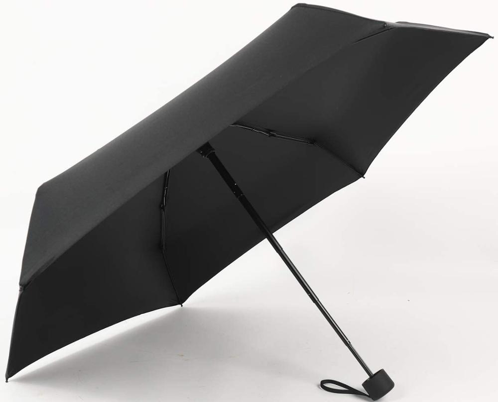 anti uv promotional gifts: 5 fold mini pocket umbrella for outdoor use