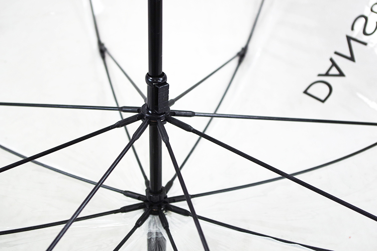 custom clear pvc waterproof umbrella with logo