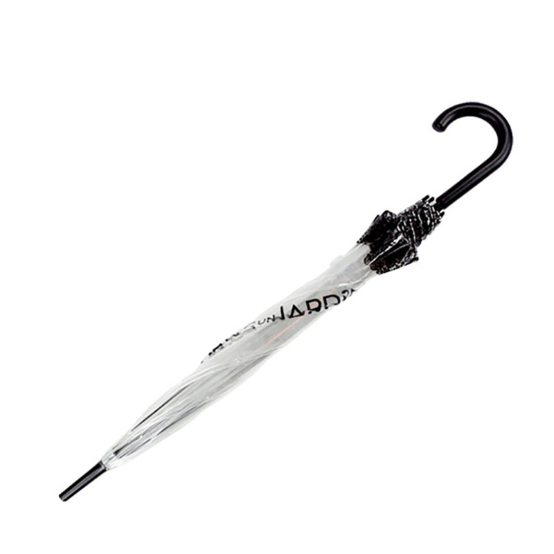 custom clear pvc waterproof umbrella with logo