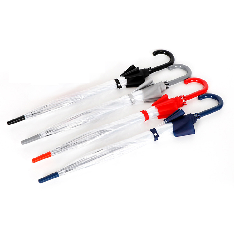 custom clear plastic umbrella with logo for promotions