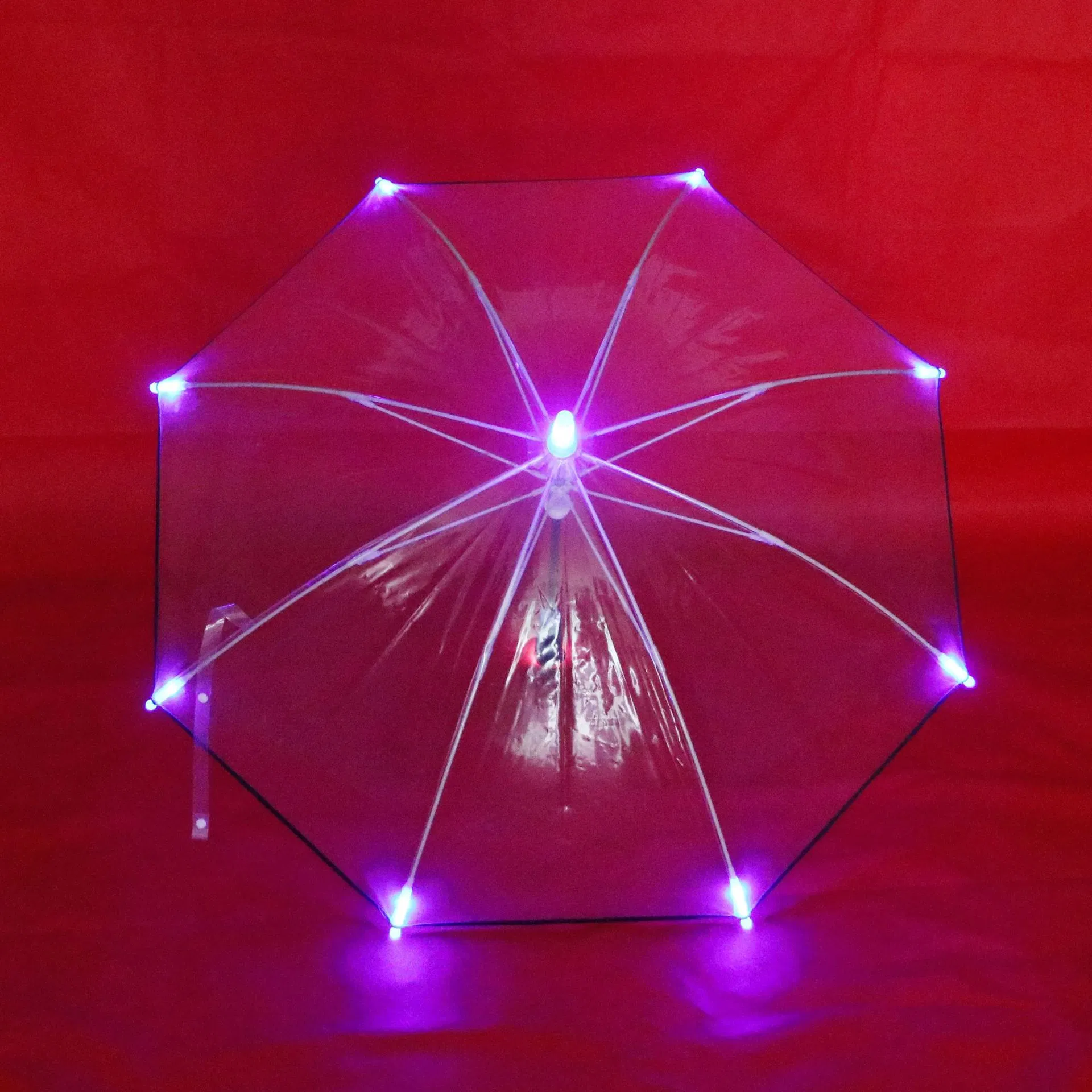 custom led flashlight umbrella with glow drop for advertising