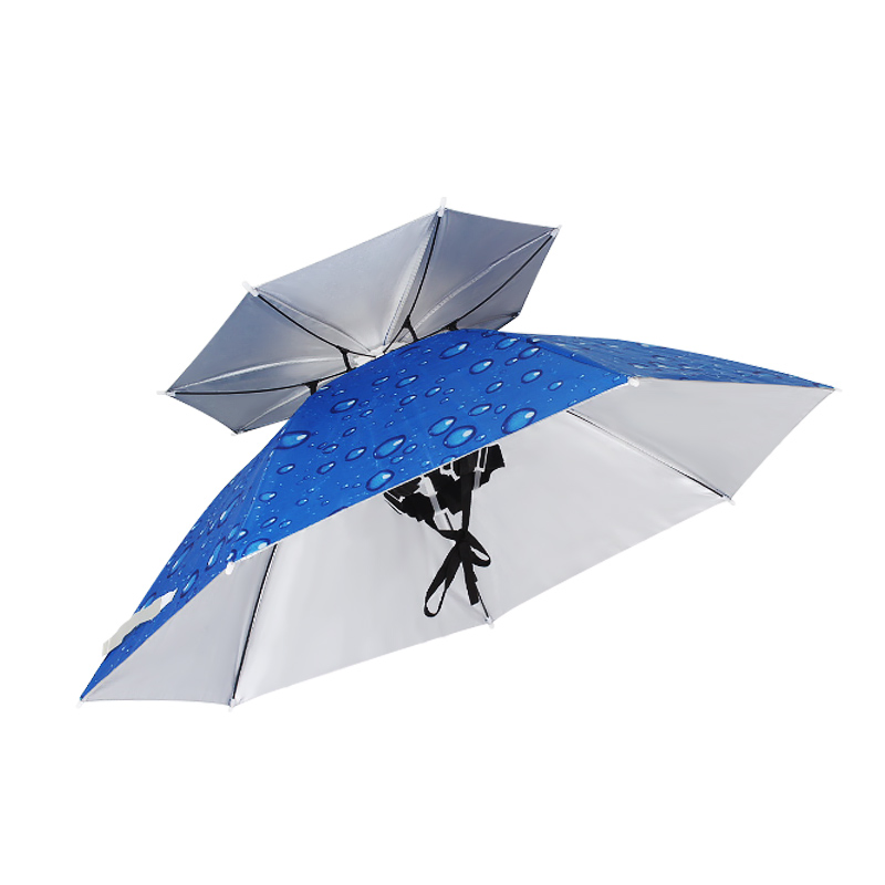 custom logo uv protection double layer silver coated umbrella