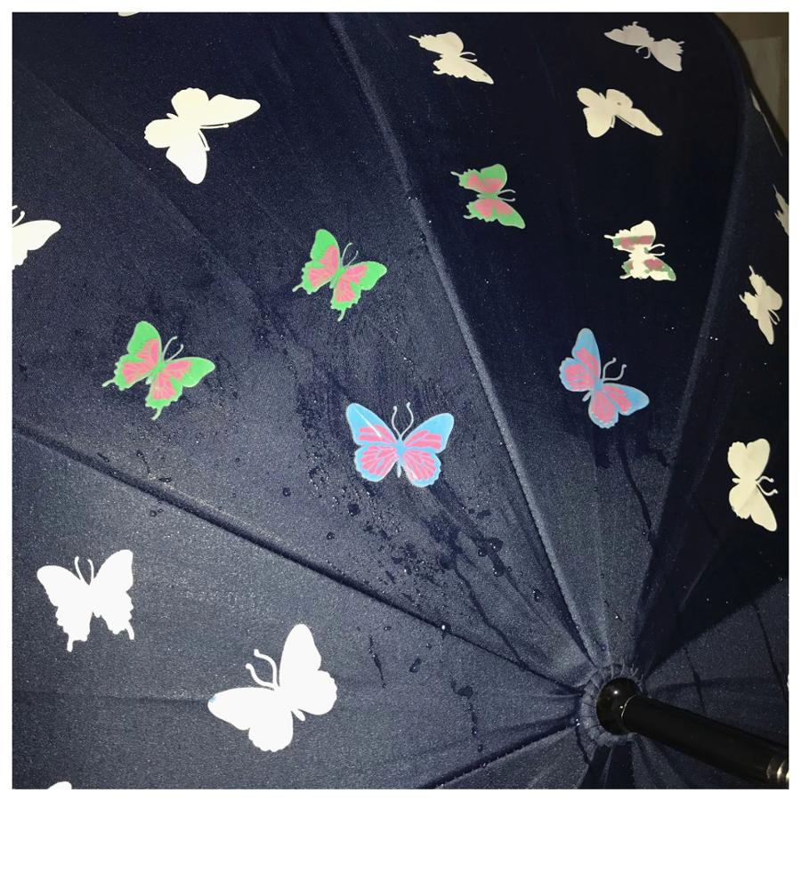 custom color changing magic umbrellas with logo