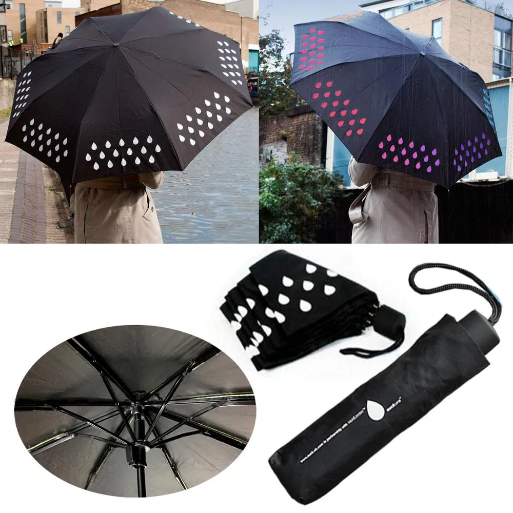 color changing folding umbrella gift