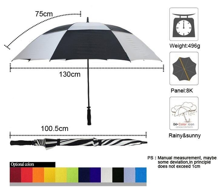 china wholesale windproof waterproof golf umbrella