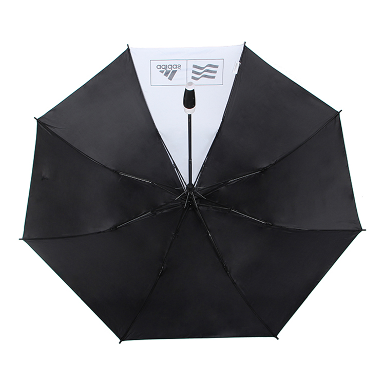 custom reflective golf umbrellas | premium double canopy design