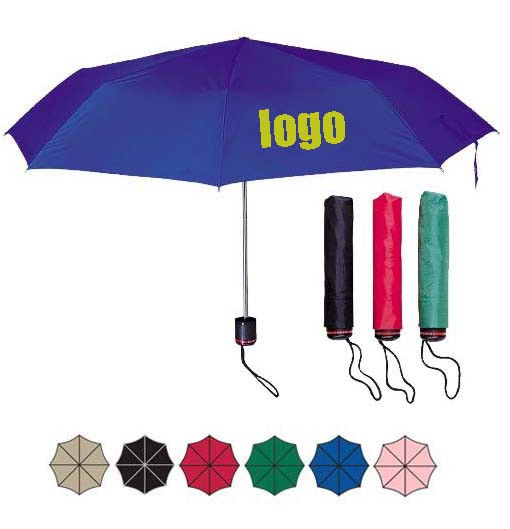 custom logo printed folding umbrellas wholesale