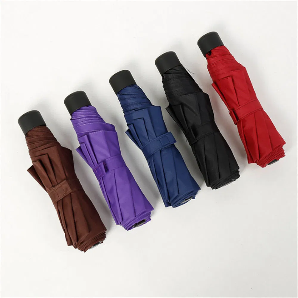 custom logo 3 fold umbrellas wholesale for outdoor promotions