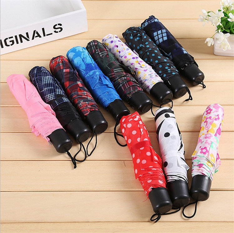 custom printed mini folding umbrellas promotional gifts