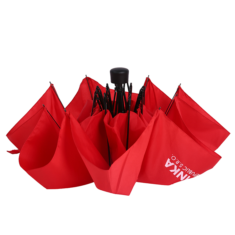 custom logo red umbrellas wholesale promotional folding umbrellas for sale