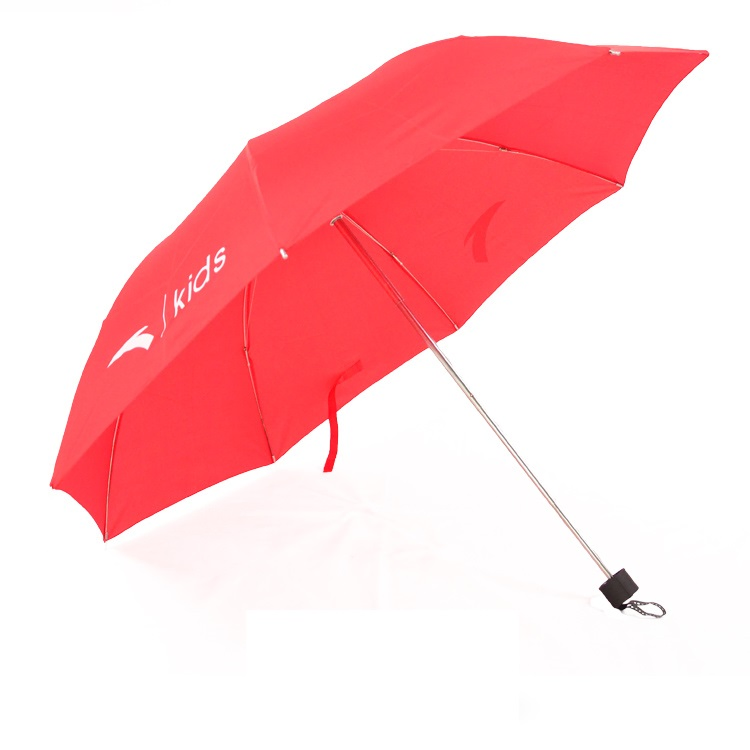 custom logo red umbrellas wholesale promotional folding umbrellas for sale