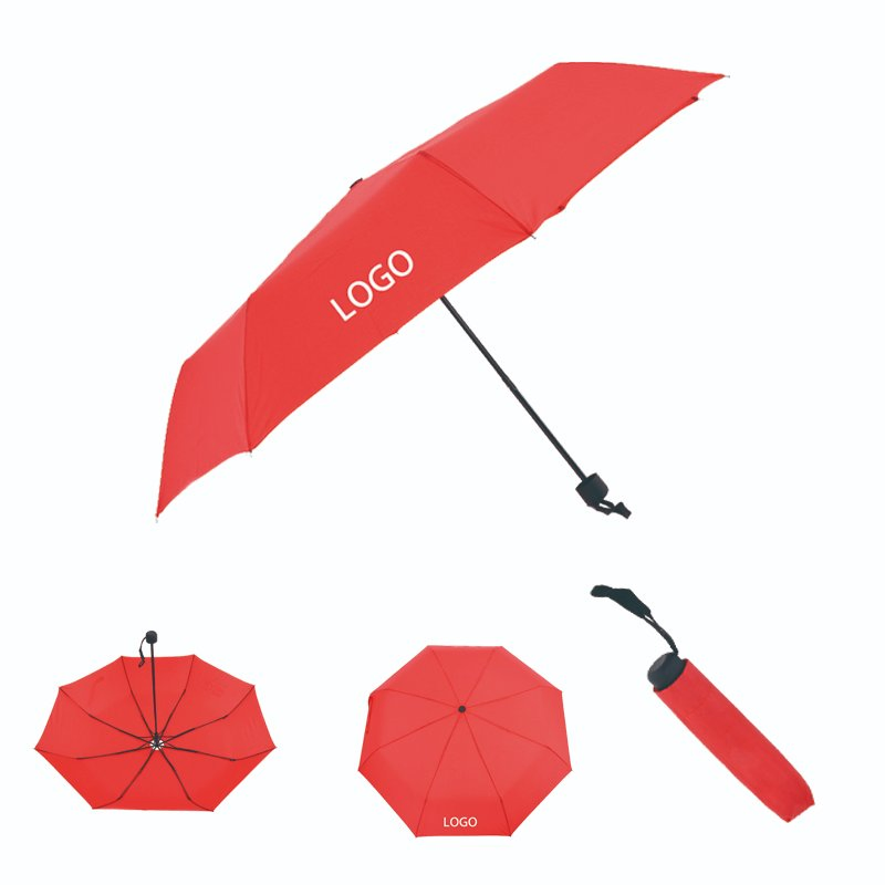 custom logo red umbrellas wholesale promotional folding umbrellas for sale
