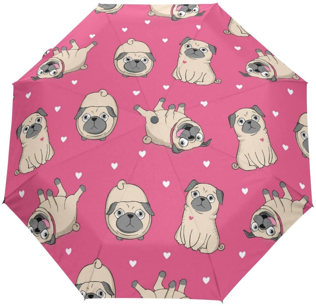 anti uv auto open close kids cartoon umbrellas