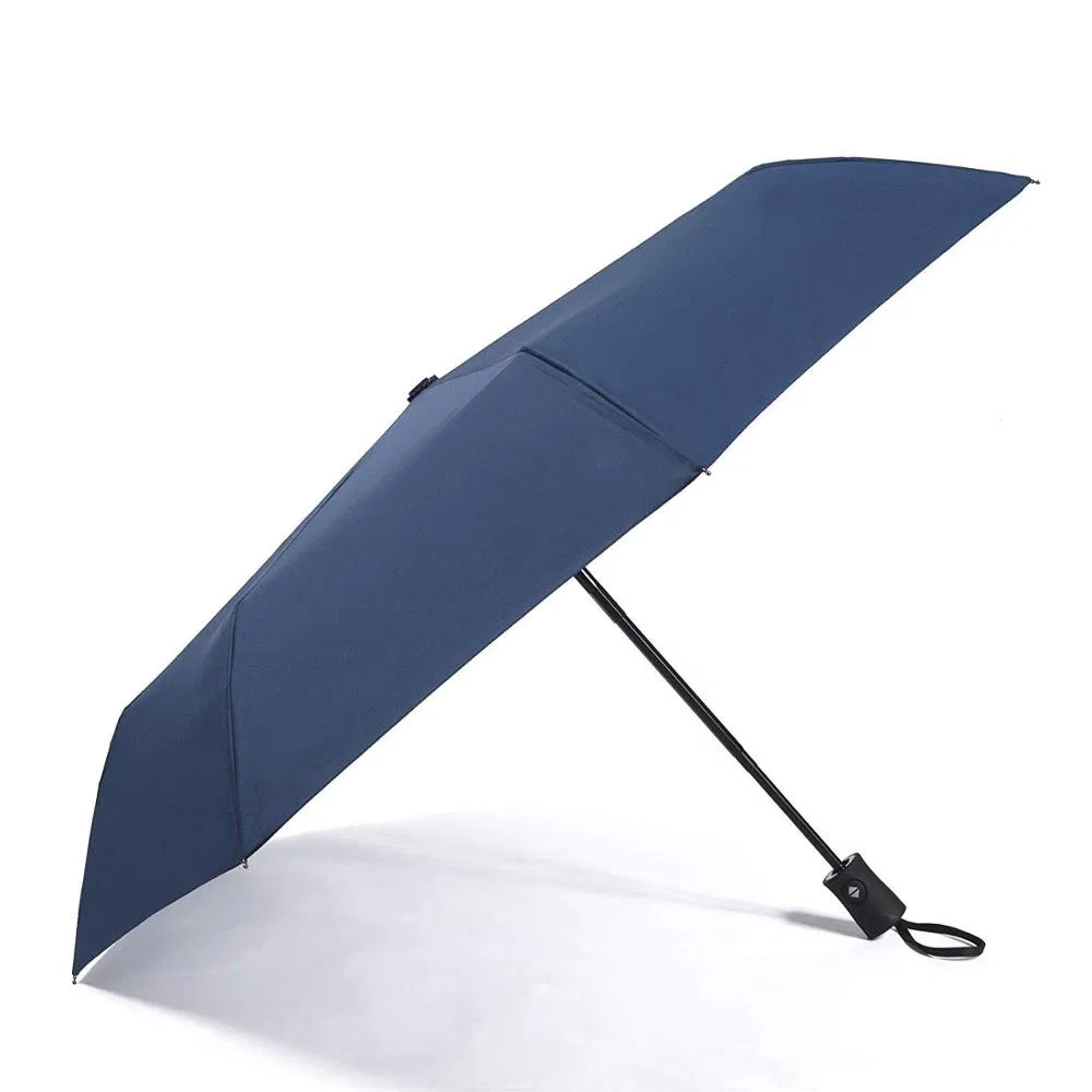 custom logo 21" red compact automatic folding umbrellas