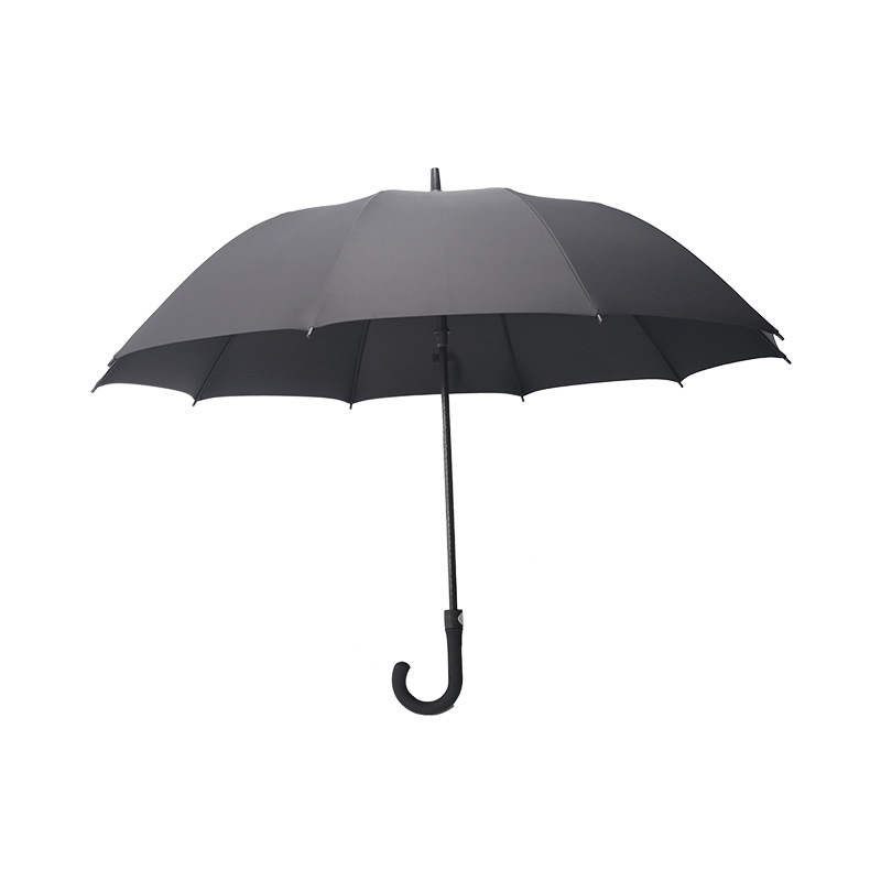 wholesale custom printed golf umbrellas with curved handles