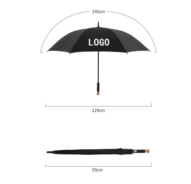 custom logo long handle automatic umbrella wholesale manufacturers