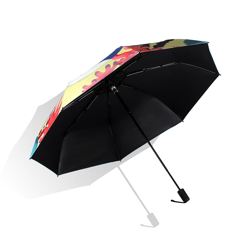 custom women's strong 3 fold umbrella wholesale manufacturers