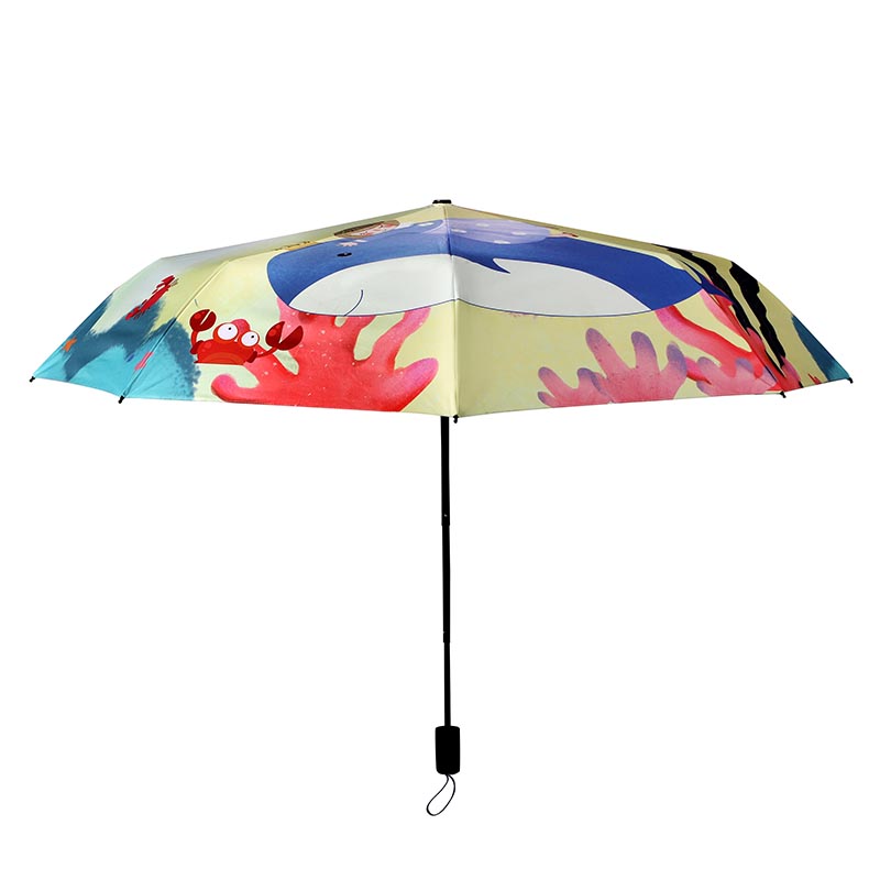 custom women's strong 3 fold umbrella wholesale manufacturers