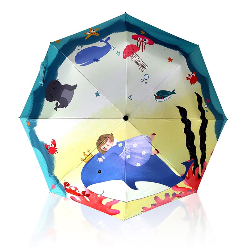 custom women's strong 3 fold umbrella wholesale manufacturers